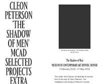 Tablet Screenshot of cleonpeterson.com